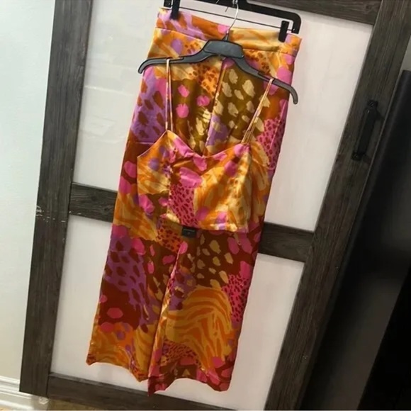 Christian Lacroix Wide Leg Pants and Top Set - Picture 7 of 11